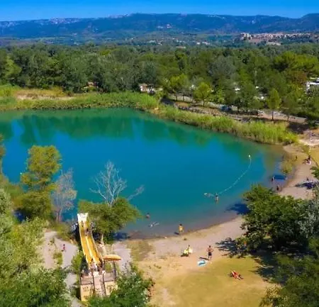 Mobil Confort 6 Personnes Climatise Au Pied Du Luberon 营地 拉罗克当泰龙